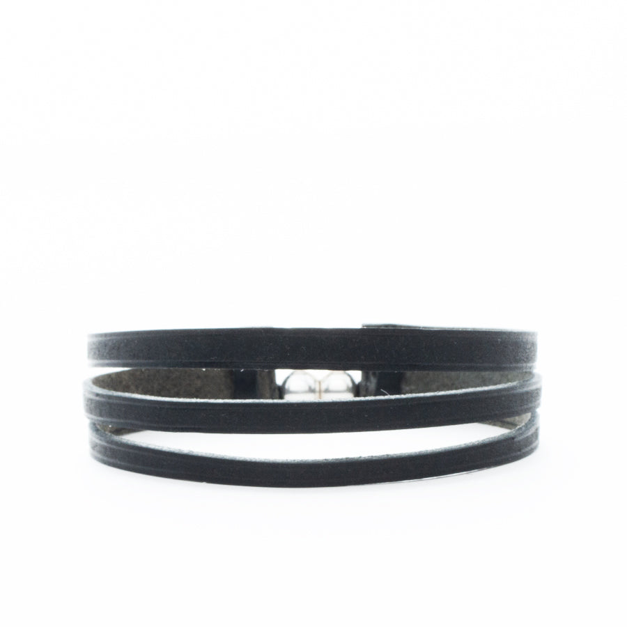 Leather Wrap Bracelet Unisex