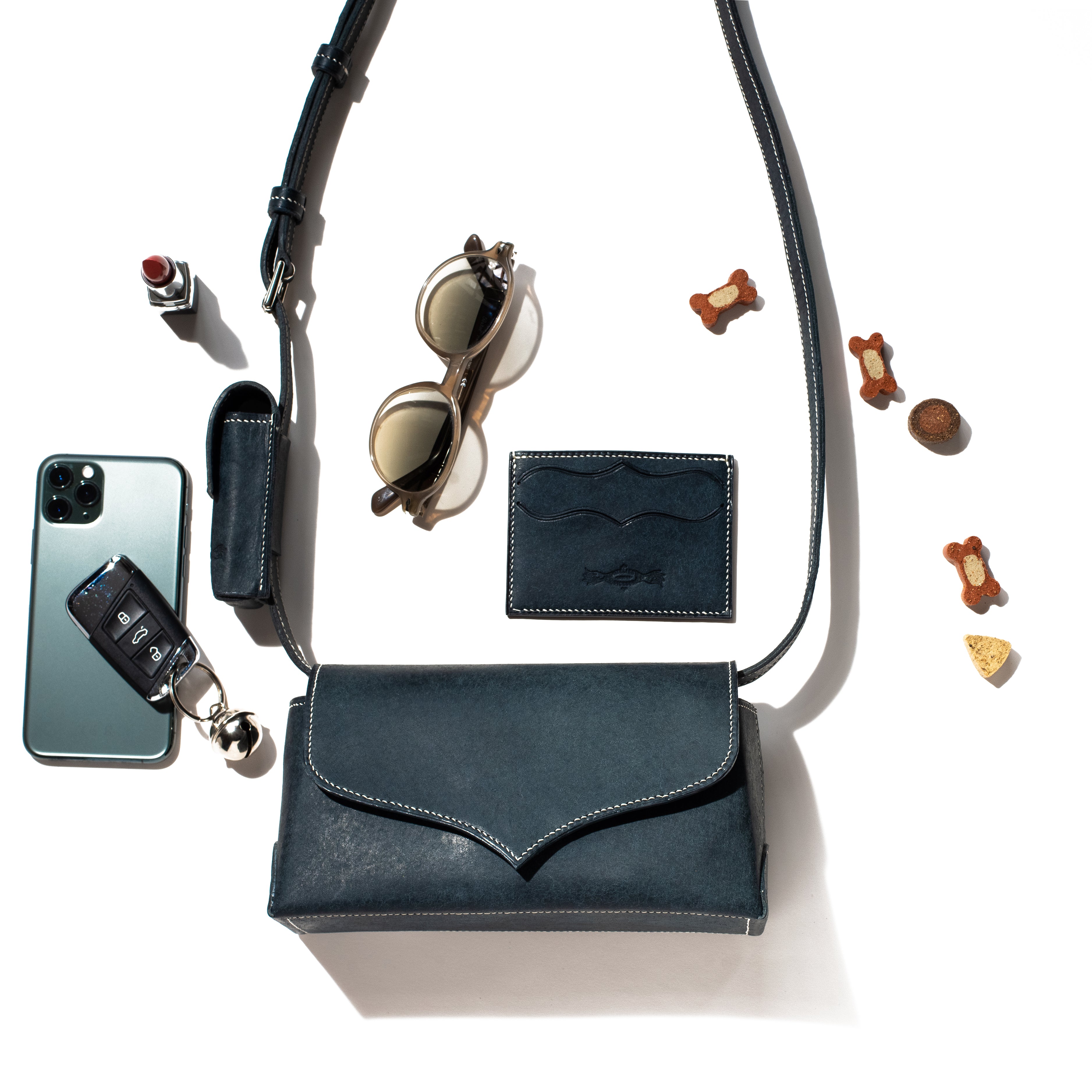 "Star" cross body I with  Leather Shoulder Strap